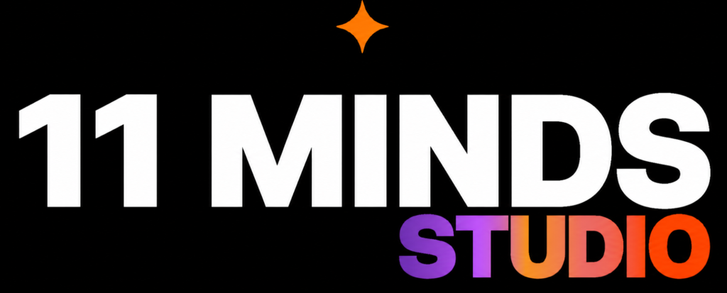 11 Minds Studio Logo White